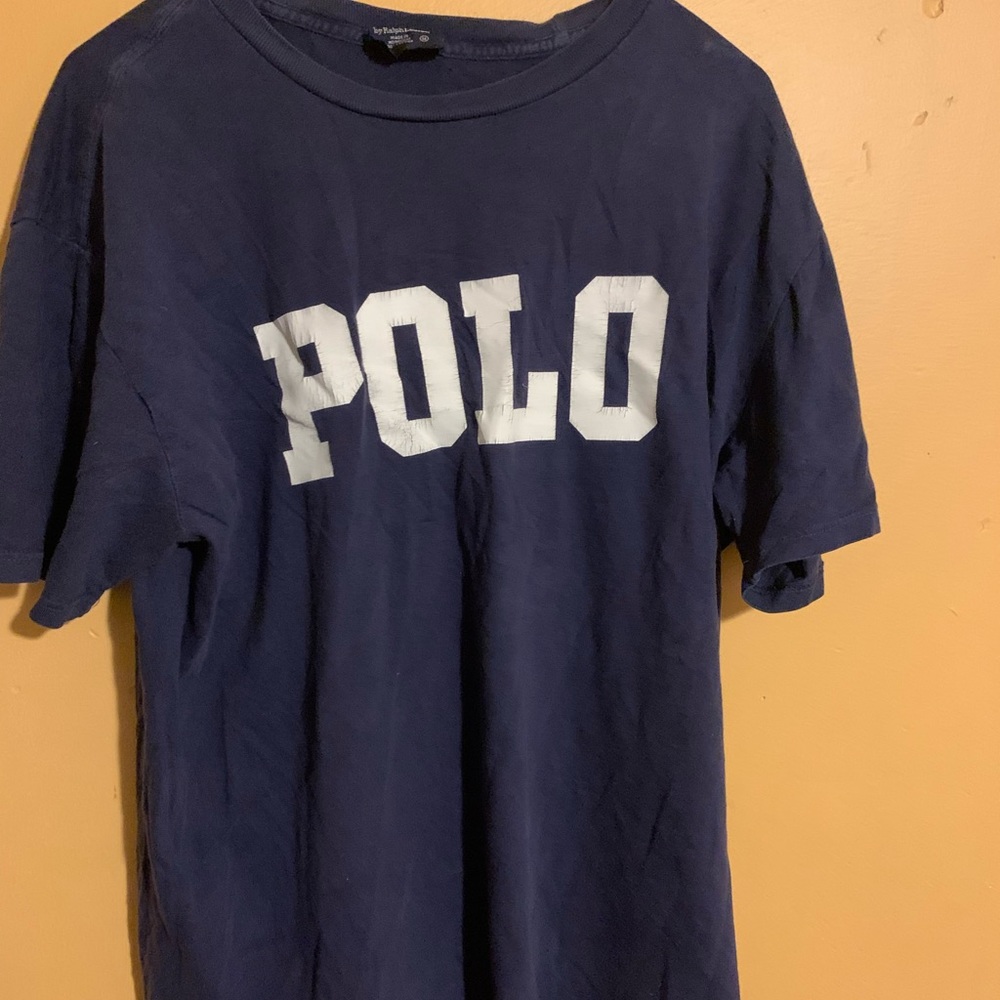 Vintage Ralph Lauren Polo Spellout shirt Men’s medium